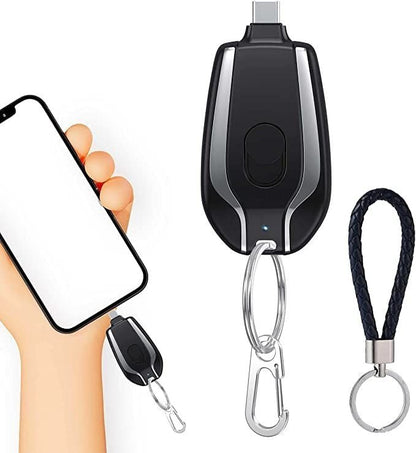 Emergency Portable Keychain Charger (Lightning Cable)